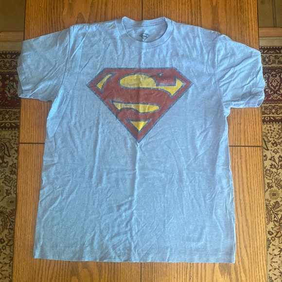 Superman Logo DC Short Sleeve T-Shirt - Picture 1 of 2